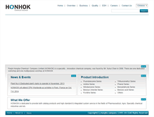 Tablet Screenshot of honhok.com